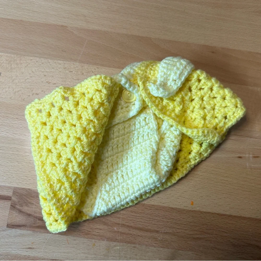 Handmade Newborn Bell Diaper Cover/Photo Op